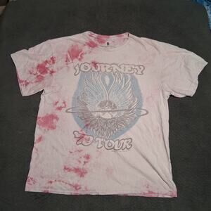 Tie Dyed Journey Evolution Band Tee 100% Cotton T Shirt Band Merch 79s Tour Med